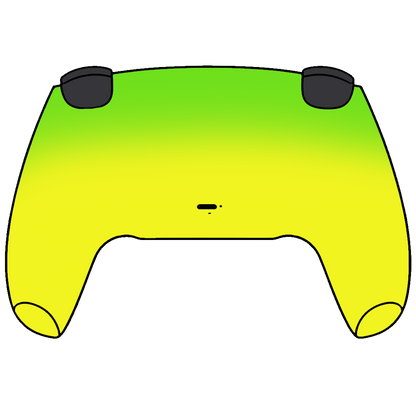 custom-airbrush-painted-dinosaur-theme-ps5-controller-Dino DNA-jeep-Sam Neil-red-yellow-green-TRex