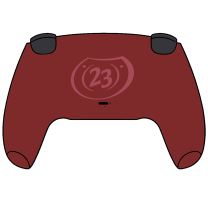 Custom Airbrush Painted Sony PlayStation 5 PS5 - Dr. Pepper Soda Pop Texas Big Gulp Maroon Burgundy 