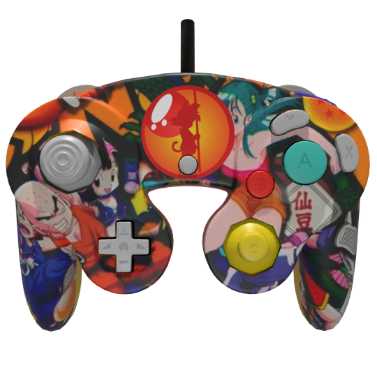 Dragon Star– Gamecube – Anime Custom Controller – Controller Chaos