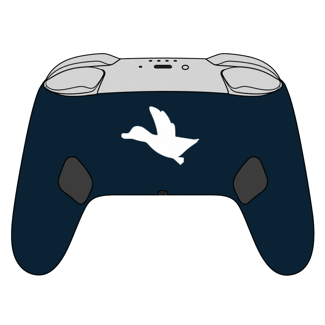 Custom Airbrush Painted Controller Nintendo Switch 2 Two - SSBU Smash Bros Anime Duck Hunt Dog Video Games Gaming