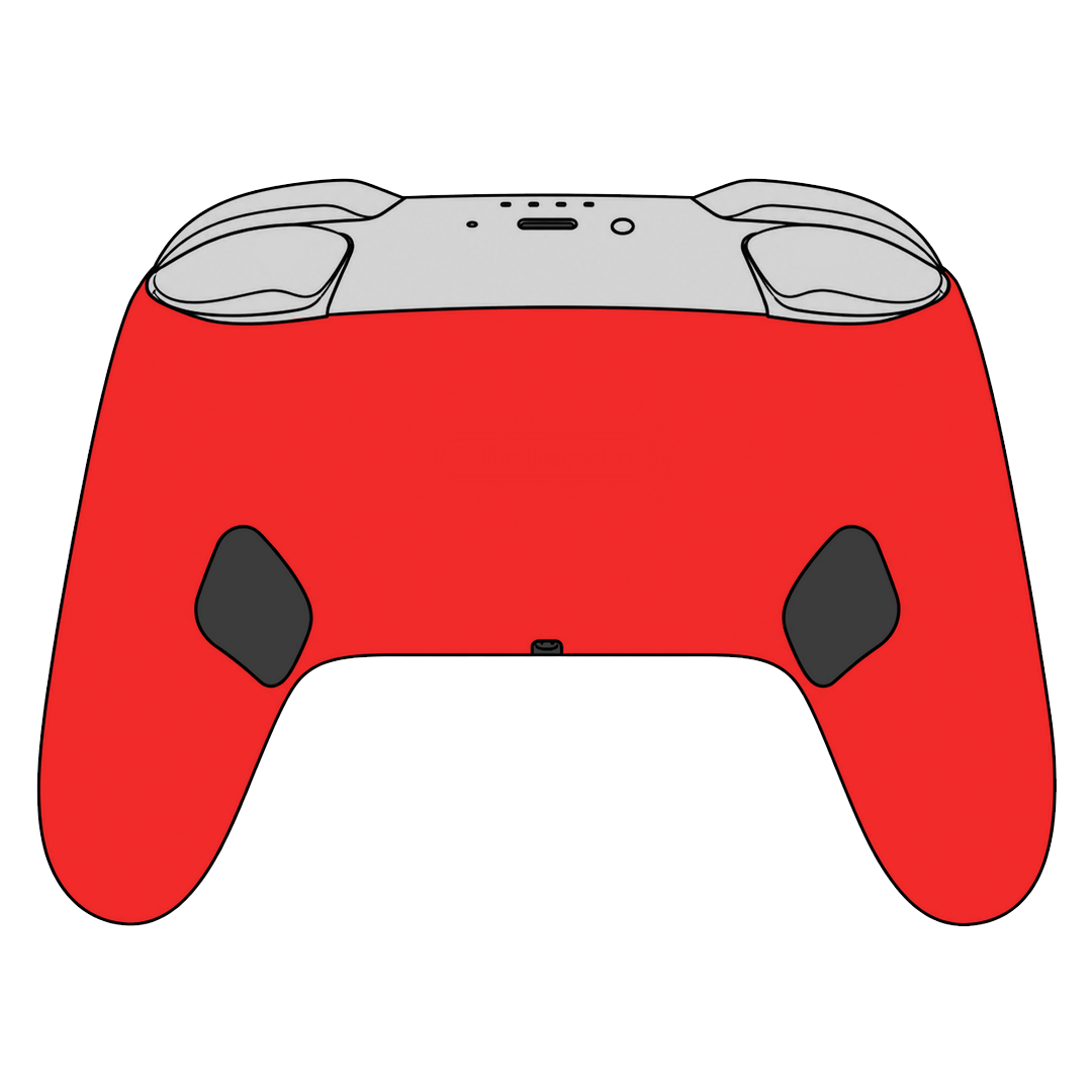 Custom Airbrush Painted Controller Nintendo Switch 2 Two - Duff Man Simpsons Blue Red Beer