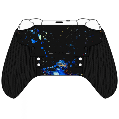 Custom Airbrush Controller Microsoft Xbox Series X - Xbox One S - Elite - Elegant Oil Water Trippy Rainbow psychedelic