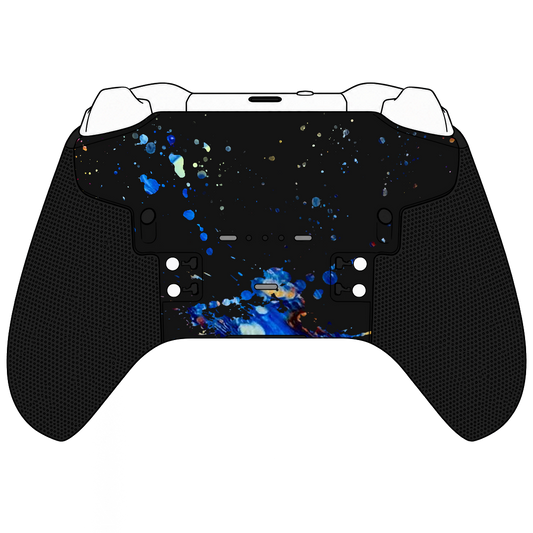 Custom Airbrush Controller Microsoft Xbox Series X - Xbox One S - Elite - Elegant Oil Water Trippy Rainbow psychedelic