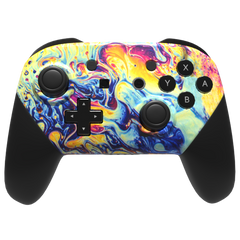 Custom Controller Nintendo Switch Pro - Elegant Oils psychedelic