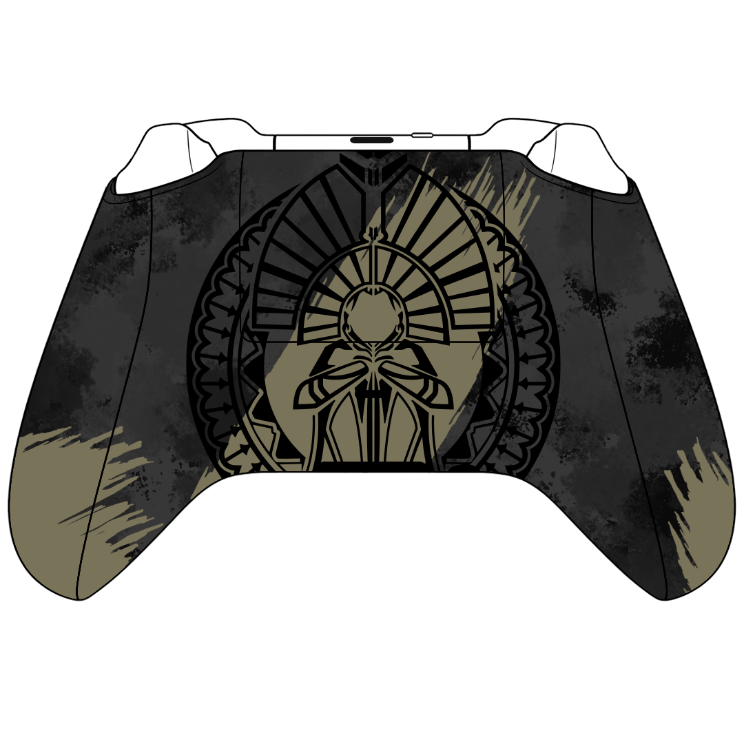 Custom Controller Microsoft Xbox Series X - Xbox One S - Expedition 33 Painter French Mime Baguette Video Game RPG