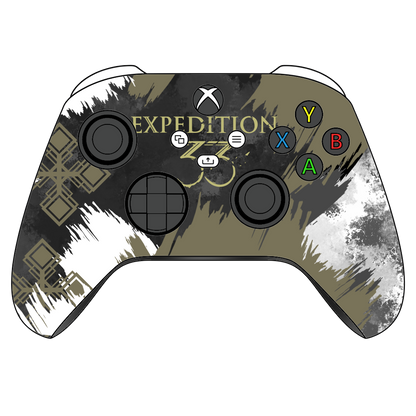 Custom Controller Microsoft Xbox Series X - Xbox One S - Expedition 33 Painter French Mime Baguette Video Game RPG