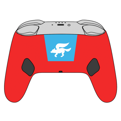 Custom Airbrush Painted Controller Nintendo Switch 2 Two - SSBU Smash Bros Starfox Falco Gaming Scifi Video Games