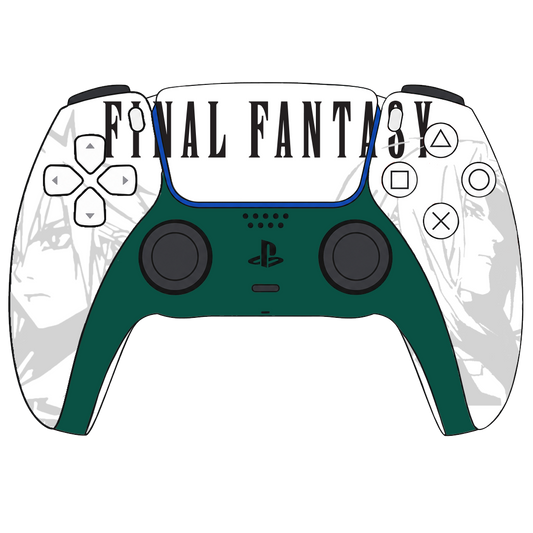 Custom Airbrush Painted Sony PlayStation 5 PS5 - Video Game Final Fantasy Coud Sepiroth RPG Epic