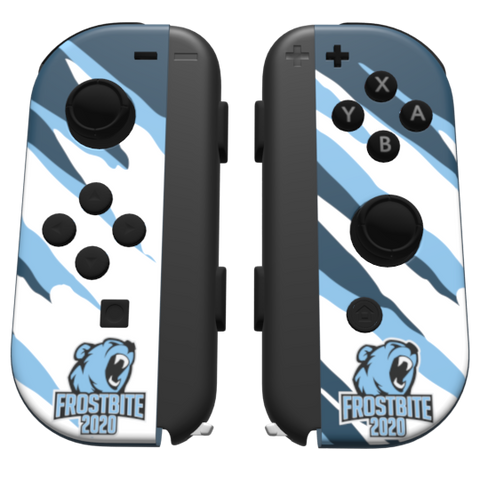 Custom Controller Nintendo Switch Joycons - Frostbite 2020 Competitive Gaming Tournament