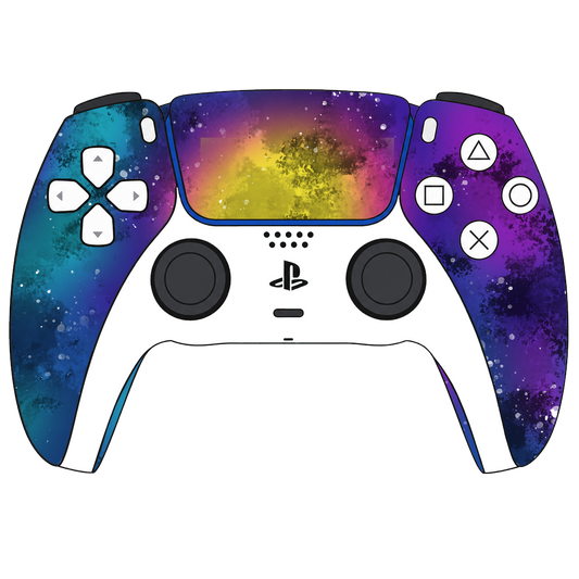 Custom Airbrushed Controller Sony Playstation 5 PS5 - Galaxy Space Stars Universe