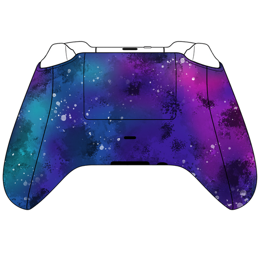 Custom Airbrushed Controller Microsoft Xbox Series X - Xbox One S - Galaxy Space Stars Universe
