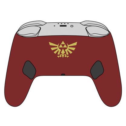 Custom Airbrush Painted Controller Nintendo Switch 2 Two - SSBU Smash Bros Anime LoZ Villain Legend of Zelda Evil