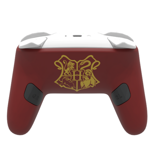 Custom Airbrush Painted Controller Nintendo Switch 2 Two - Harry Potter House Gryffindor