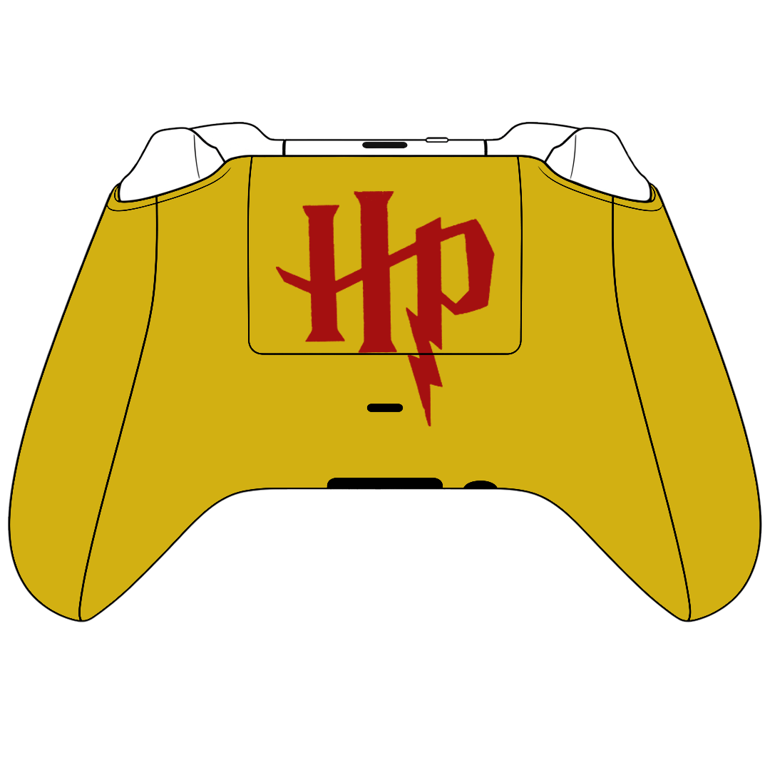 Custom Airbrush Controller Microsoft Xbox Series X - Xbox One S - Harry Potter House Gryffindor