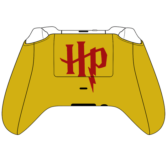 Custom Airbrush Controller Microsoft Xbox Series X - Xbox One S - Harry Potter House Gryffindor