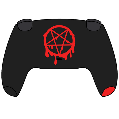 Custom Airbrush Painted Sony PlayStation 5 PS5 - Hasbin Hotel Heavenbound Demons Angels Cute Rubber Ducky