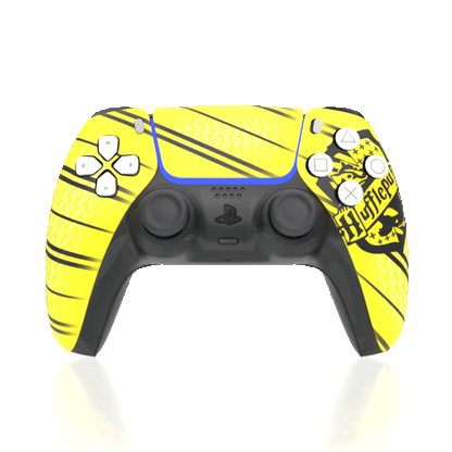 Custom Controller Sony Playstation 5 PS5 - Harry Potter House Hufflepuff