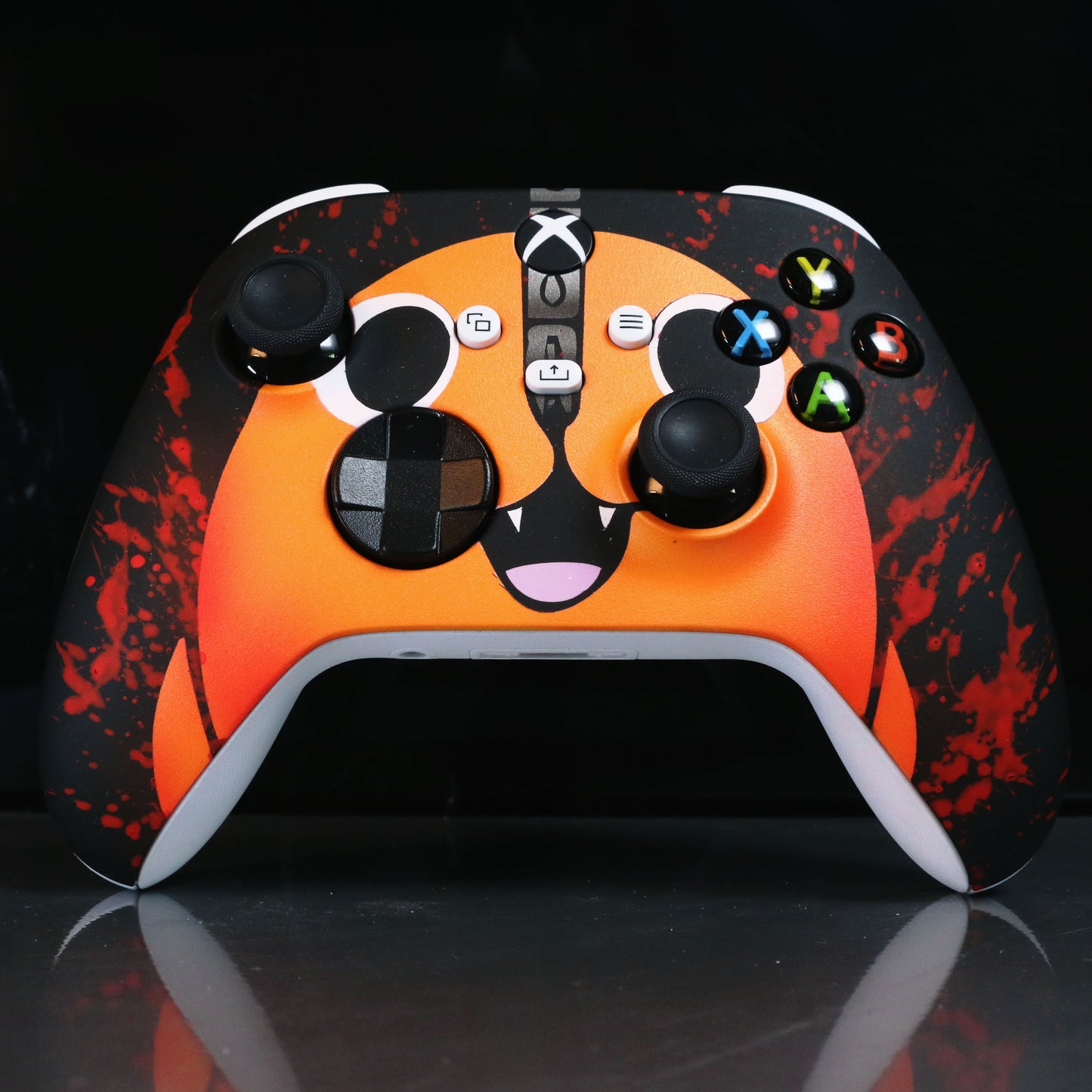 Custom Airbrush Painted Microsoft Xbox Series X XBX - Anime Chainsawman Pochita Animation Cute Cool