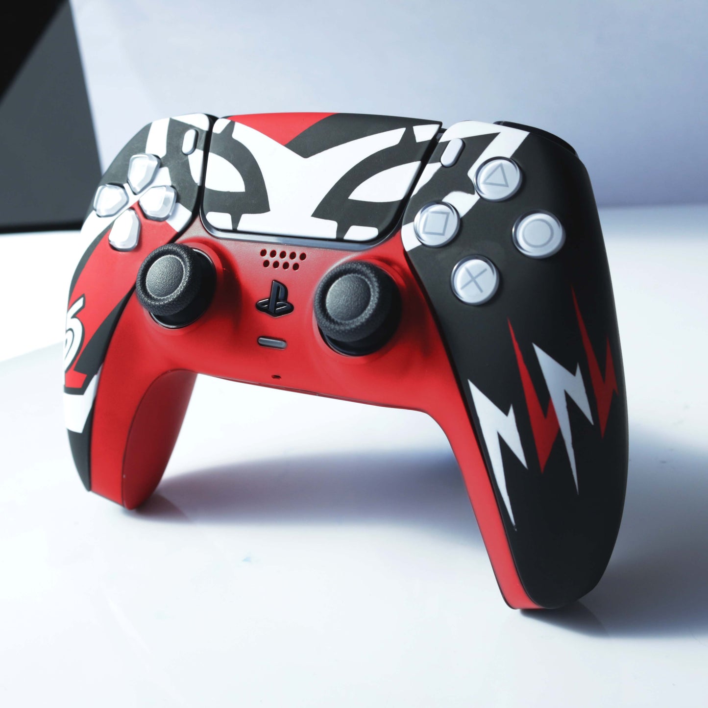 Custom Airbrush Painted Sony PlayStation 5 PS5 - Persona Joker RPG Video Game Anime