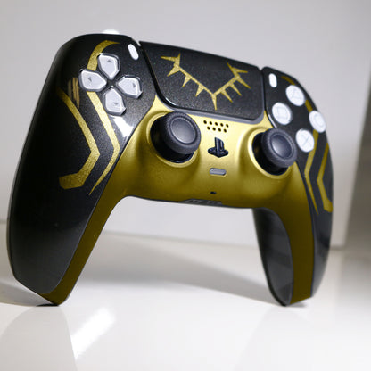 Custom Airbrushed Controller Sony Playstation 5 PS5 - King Panther Wakanda Forever Superhero