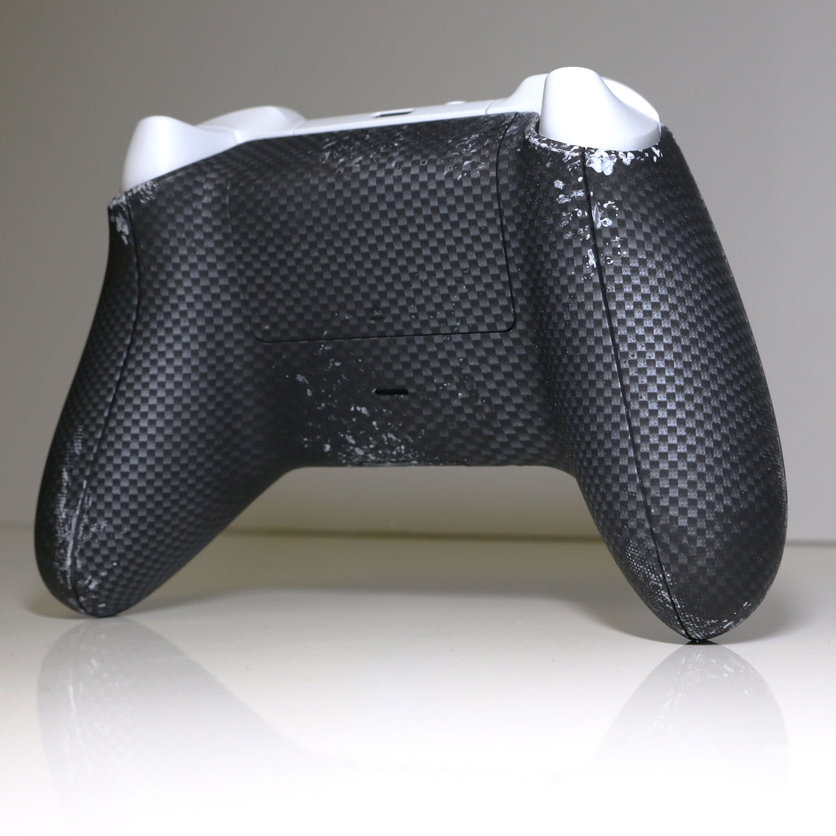 Custom Airbrush Hydrodip Controller Microsoft Xbox Series X - Xbox One S - N7 Carbon Mass Effect