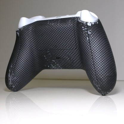 Custom Airbrush Hydrodip Controller Microsoft Xbox Series X - Xbox One S - N7 Carbon Mass Effect