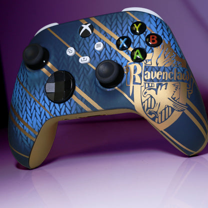 Custom Airbrush Controller Microsoft Xbox Series X - Xbox One S - Harry Potter House Ravenclaw