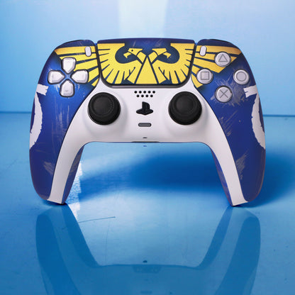Custom Airbrush Painted Sony PlayStation 5 PS5 - Warhammer Sci-fi Space Marines Meka Fantasy Table Top Legion Video Game 40k