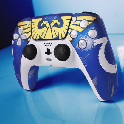 Custom Airbrush Painted Sony PlayStation 5 PS5 - Warhammer Sci-fi Space Marines Meka Fantasy Table Top Legion Video Game 40k