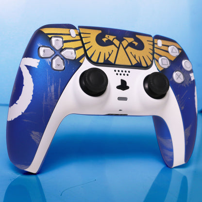 Custom Airbrush Painted Sony PlayStation 5 PS5 - Warhammer Sci-fi Space Marines Meka Fantasy Table Top Legion Video Game 40k