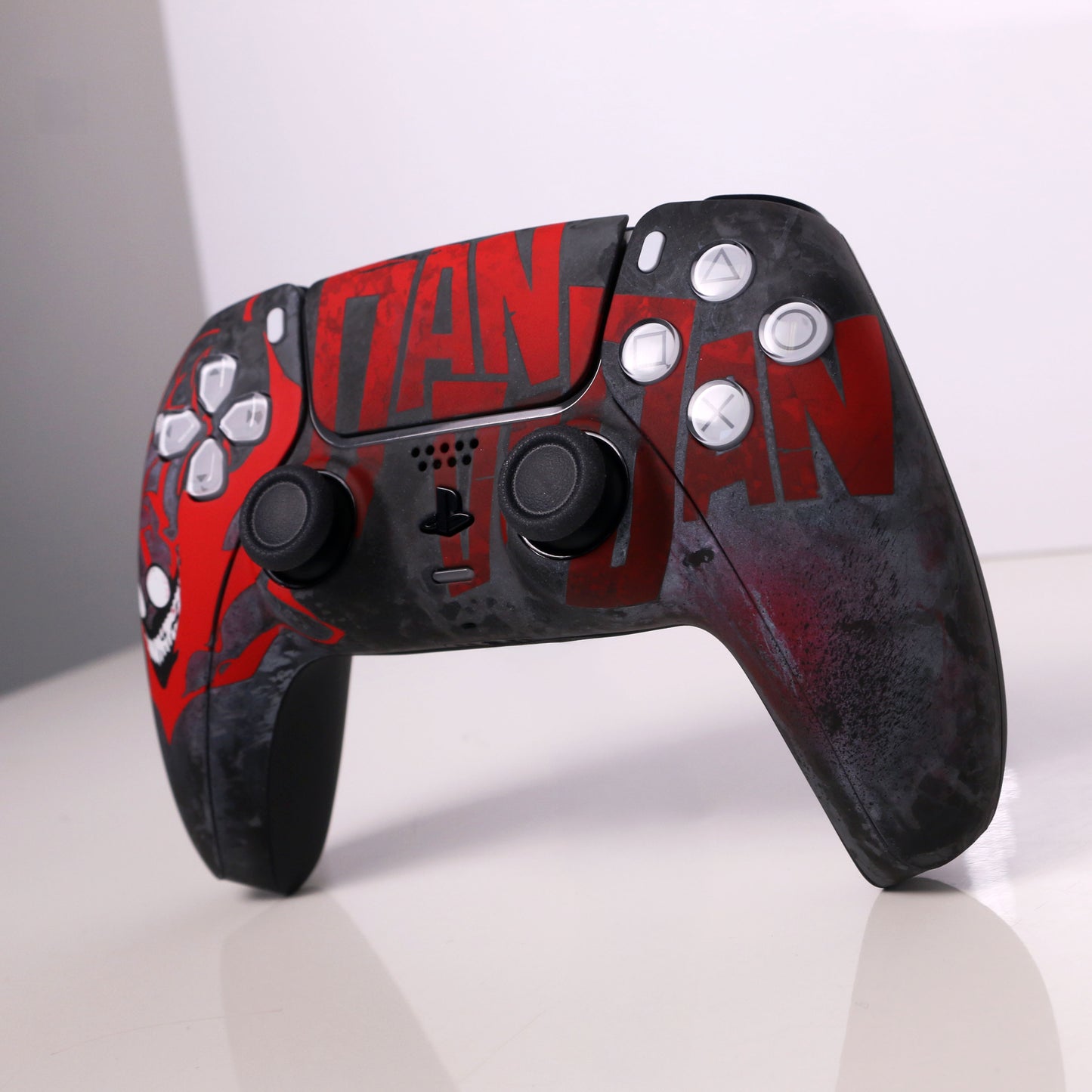 Custom Airbrush Painted Sony PlayStation 5 PS5 - Anime Dandadan Animation action Cool