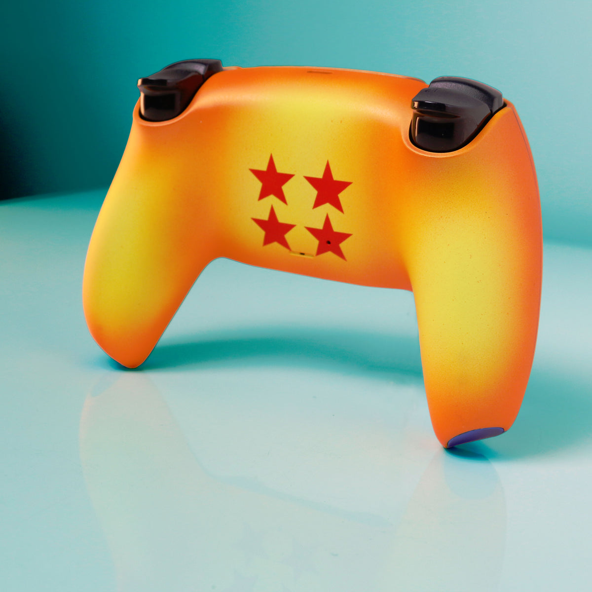 Custom Airbrush Painted Sony PlayStation 5 PS5 - Orange Dragon Ball Z Carrot Kakarot