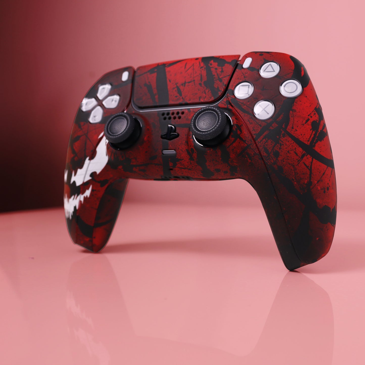 Custom Airbrush Controller Sony Playstation 5 PS5 - Maximum Carnage Spiderman