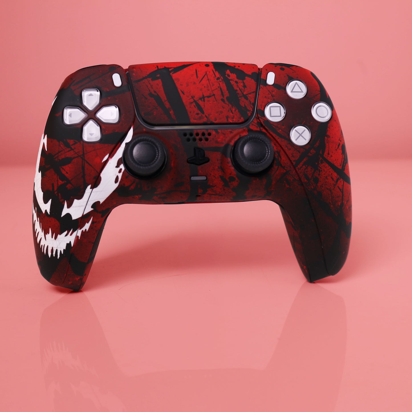 Custom Airbrush Controller Sony Playstation 5 PS5 - Maximum Carnage Spiderman