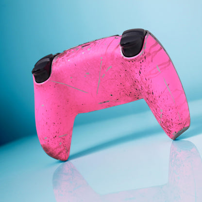 Custom Airbrush Controller Sony Playstation 5 PS5 - D.VA Overwatch Nerf This Bunny FPS First Person Shooter
