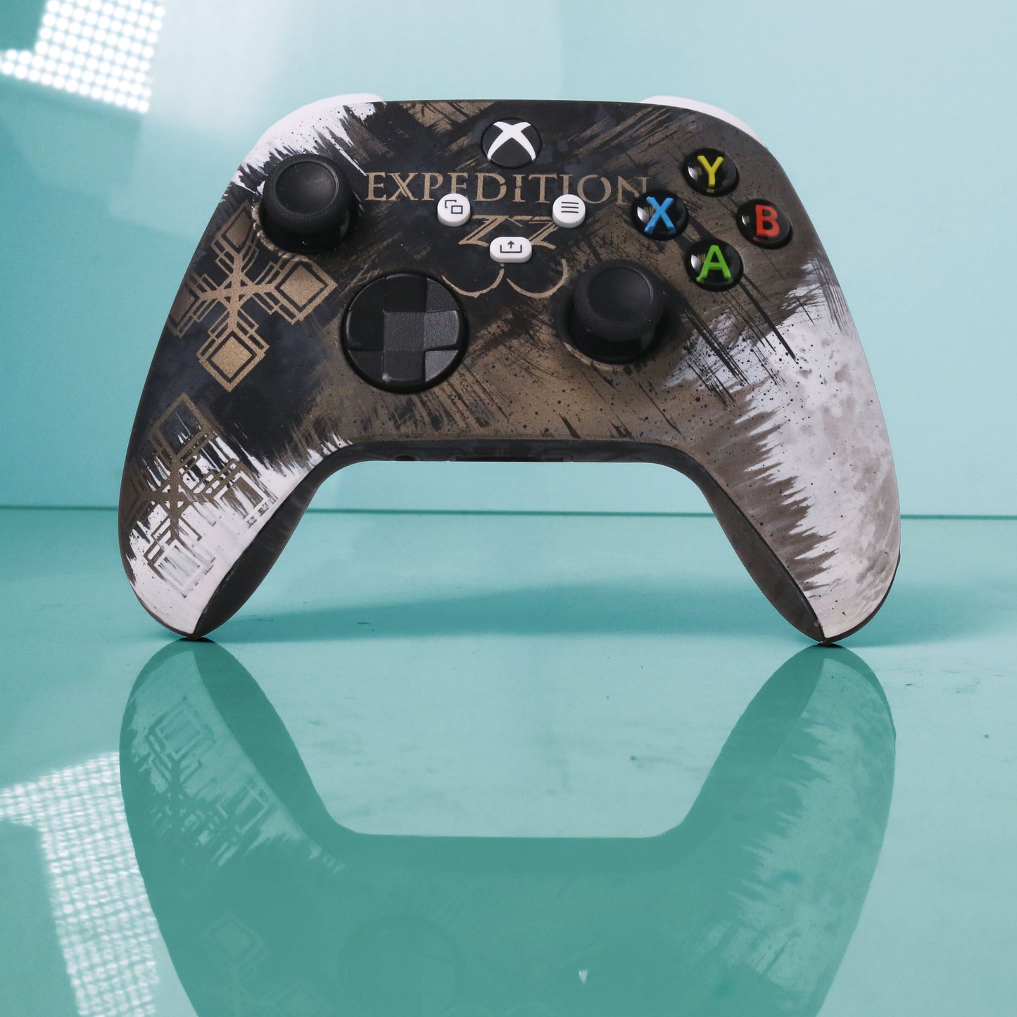 Custom Controller Microsoft Xbox Series X - Xbox One S - Expedition 33 Painter French Mime Baguette Video Game RPG