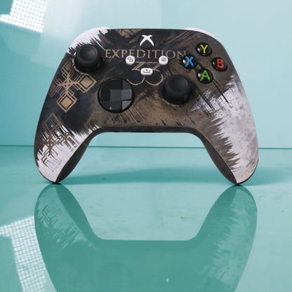 Custom Controller Microsoft Xbox Series X - Xbox One S - Expedition 33 Painter French Mime Baguette Video Game RPG