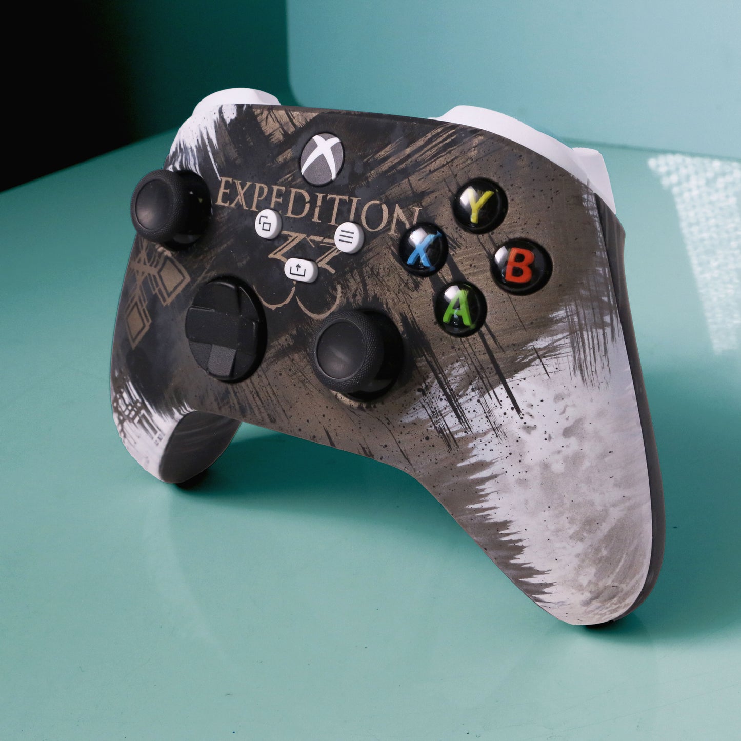Custom Controller Microsoft Xbox Series X - Xbox One S - Expedition 33 Painter French Mime Baguette Video Game RPG