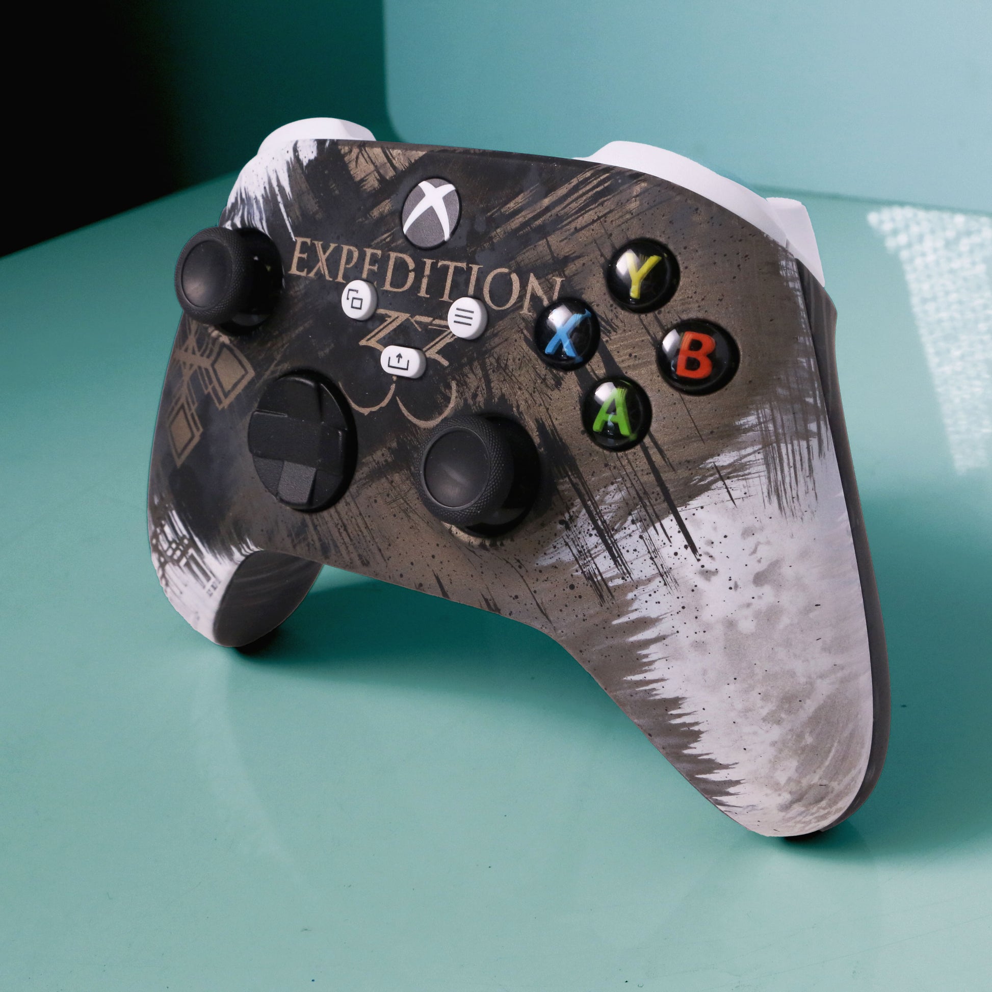 Custom Controller Microsoft Xbox Series X - Xbox One S - Expedition 33 Painter French Mime Baguette Video Game RPG