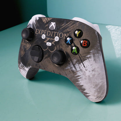Custom Controller Microsoft Xbox Series X - Xbox One S - Expedition 33 Painter French Mime Baguette Video Game RPG