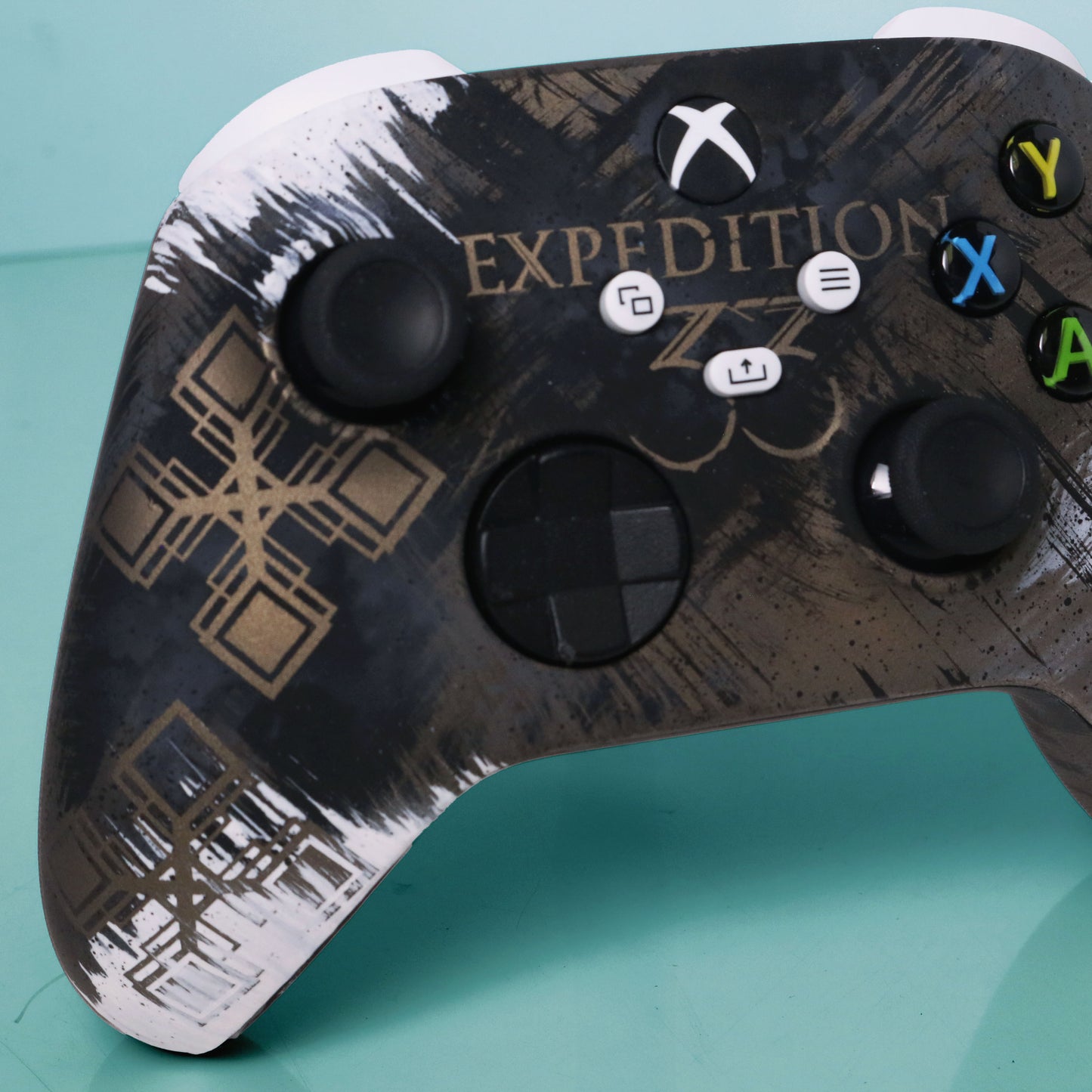 Custom Controller Microsoft Xbox Series X - Xbox One S - Expedition 33 Painter French Mime Baguette Video Game RPG
