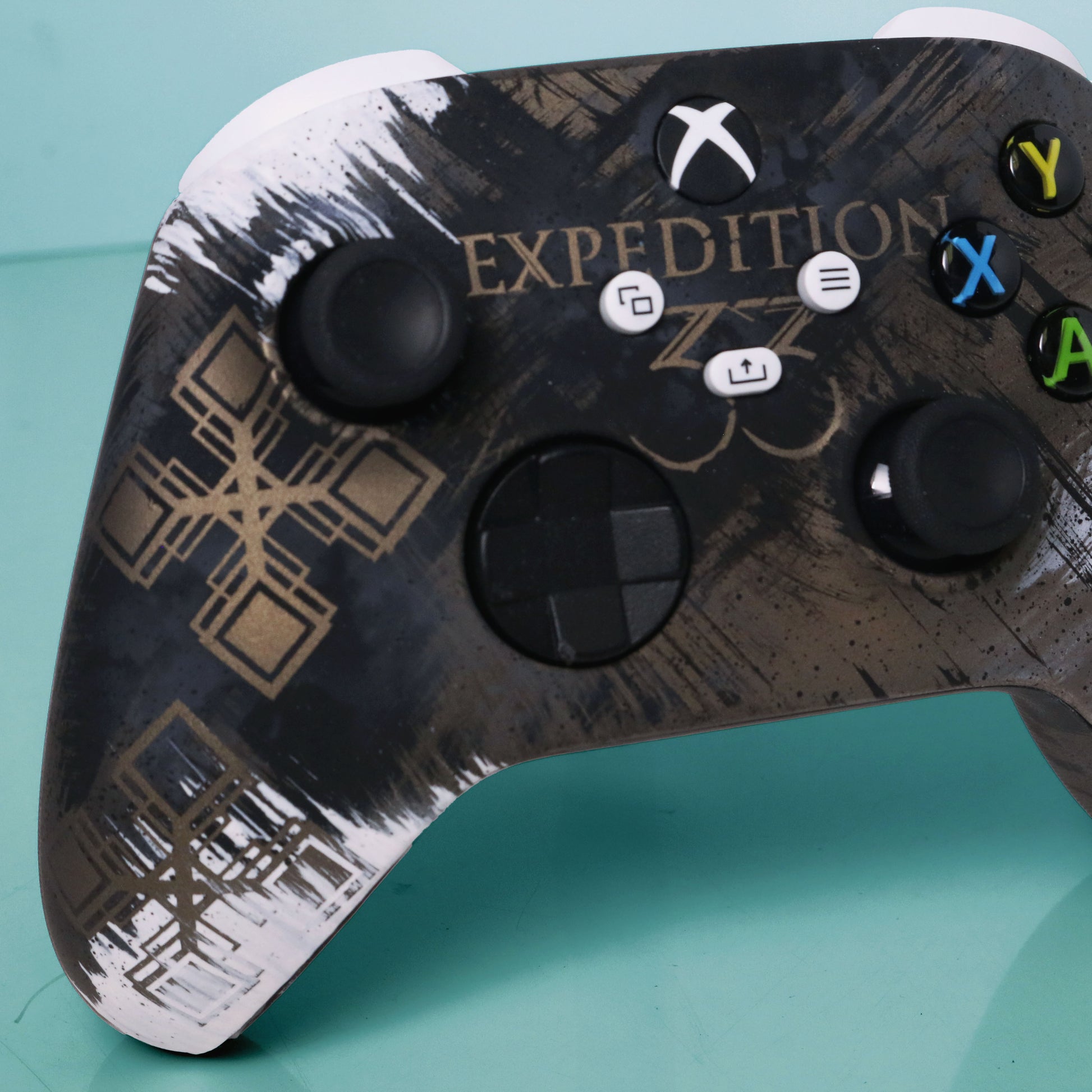 Custom Controller Microsoft Xbox Series X - Xbox One S - Expedition 33 Painter French Mime Baguette Video Game RPG