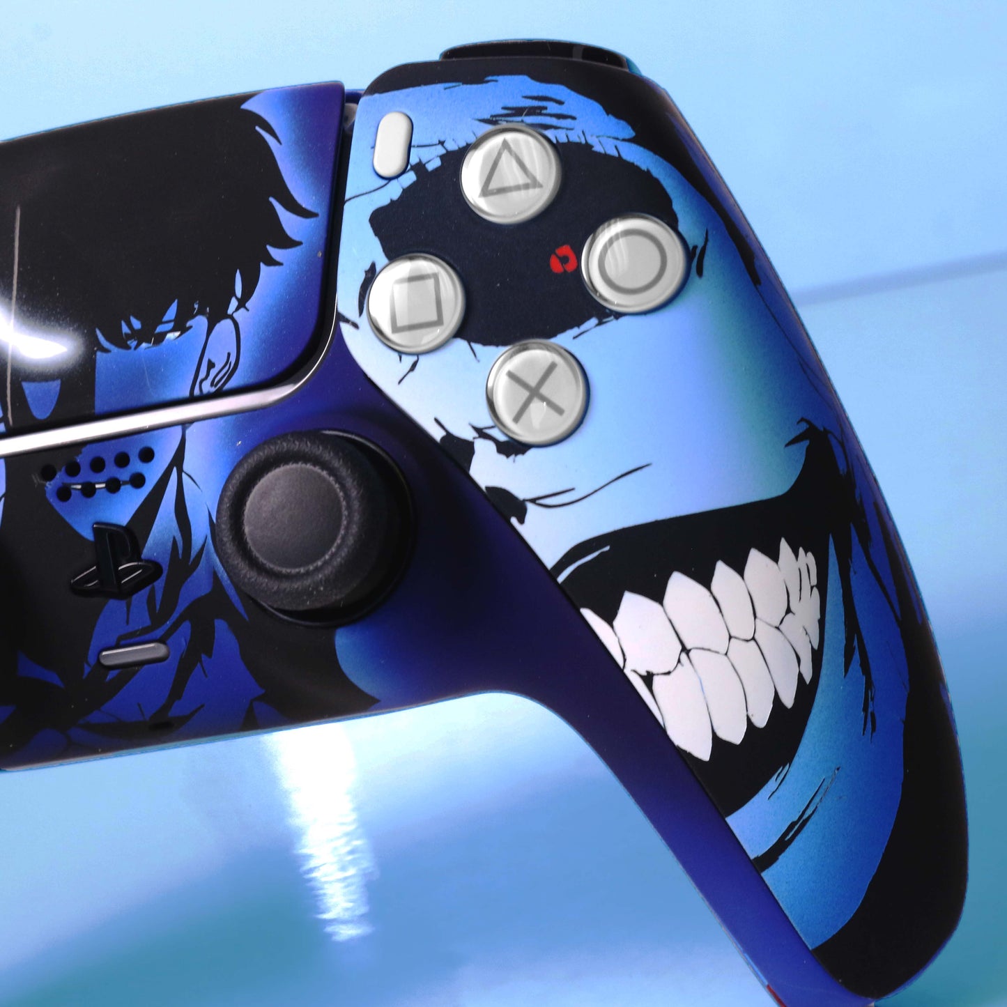 Custom Airbrush Painted Sony PlayStation 5 PS5 - Anime Manhwa Comic Korean Shonen RPG Monsters