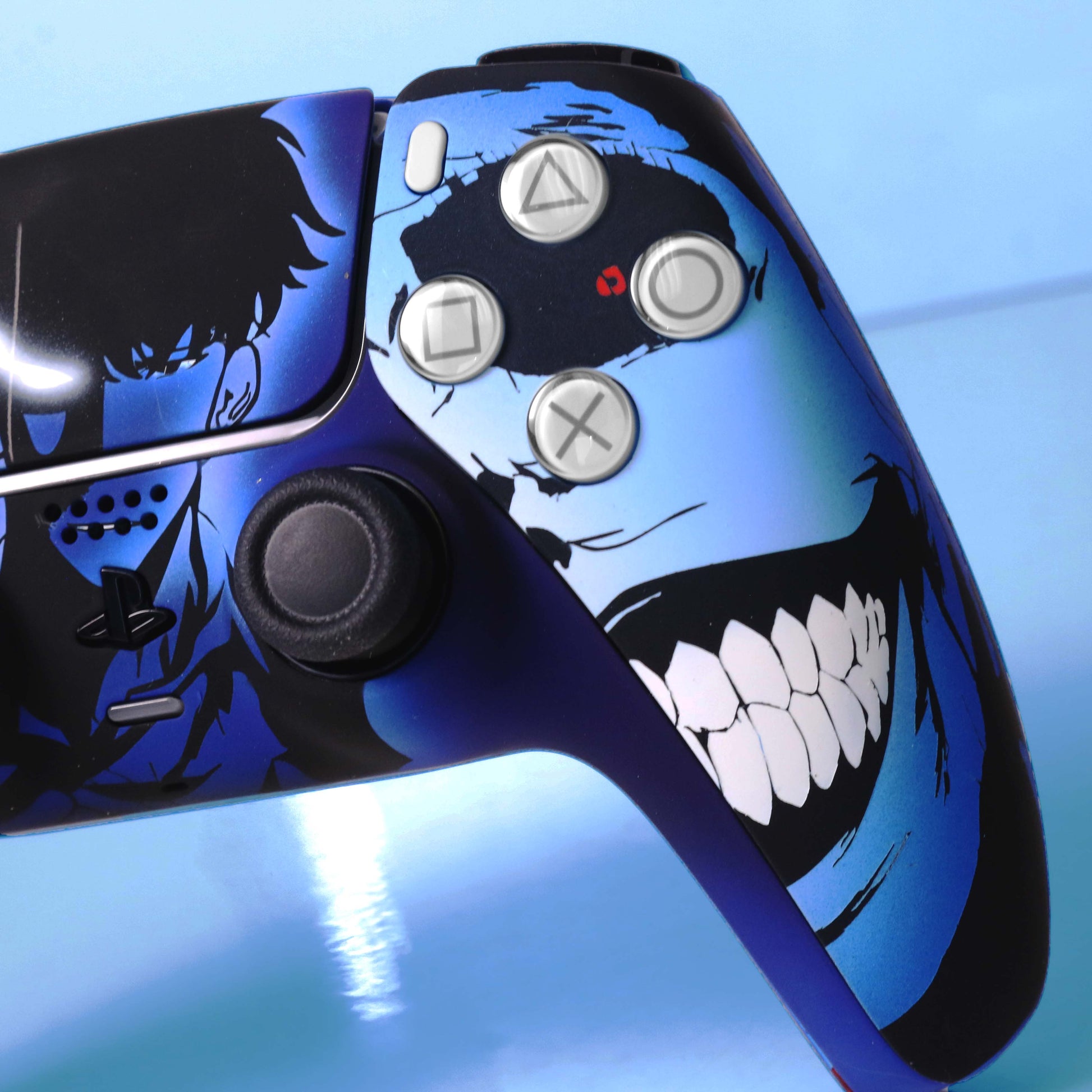 Custom Airbrush Painted Sony PlayStation 5 PS5 - Anime Manhwa Comic Korean Shonen RPG Monsters