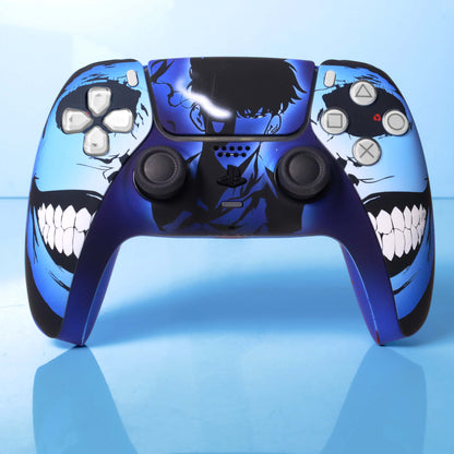 Custom Airbrush Painted Sony PlayStation 5 PS5 - Anime Manhwa Comic Korean Shonen RPG Monsters