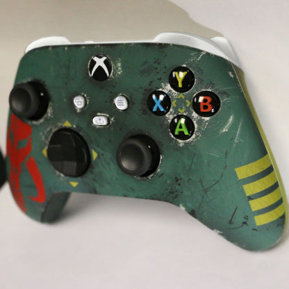 Custom Airbrush Controller Microsoft Xbox Series X - Xbox One S - Bounty Hunter Boba Fett 