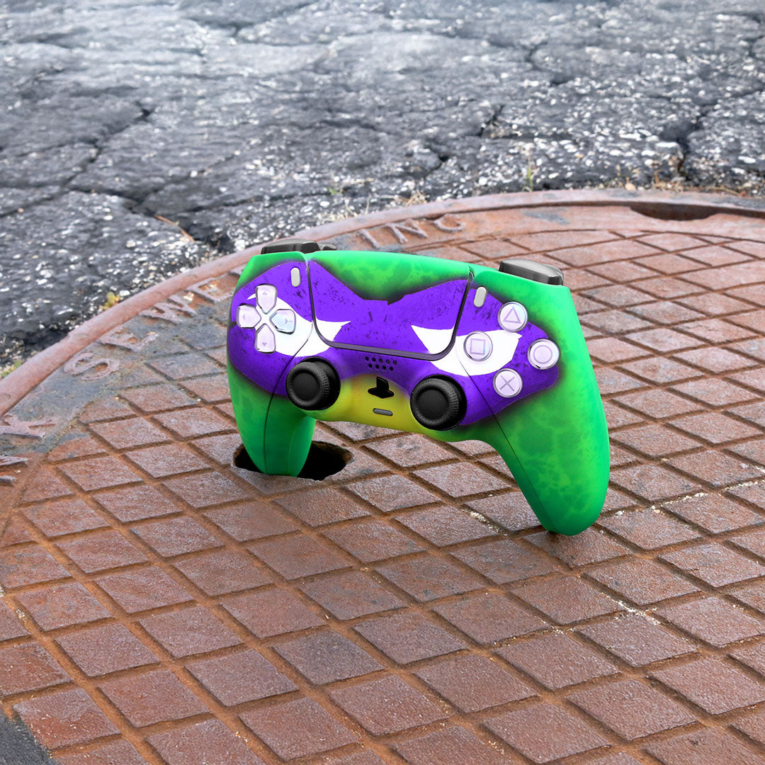 Custom Airbrush Controller Sony Playstation 5 PS5 - Super Hero TMNT Donatello Mikey Raph Leo Turtle Teenage Mutant Ninja