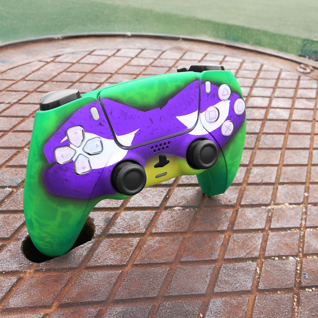 Custom Airbrush Controller Sony Playstation 5 PS5 - Super Hero TMNT Donatello Mikey Raph Leo Turtle Teenage Mutant Ninja