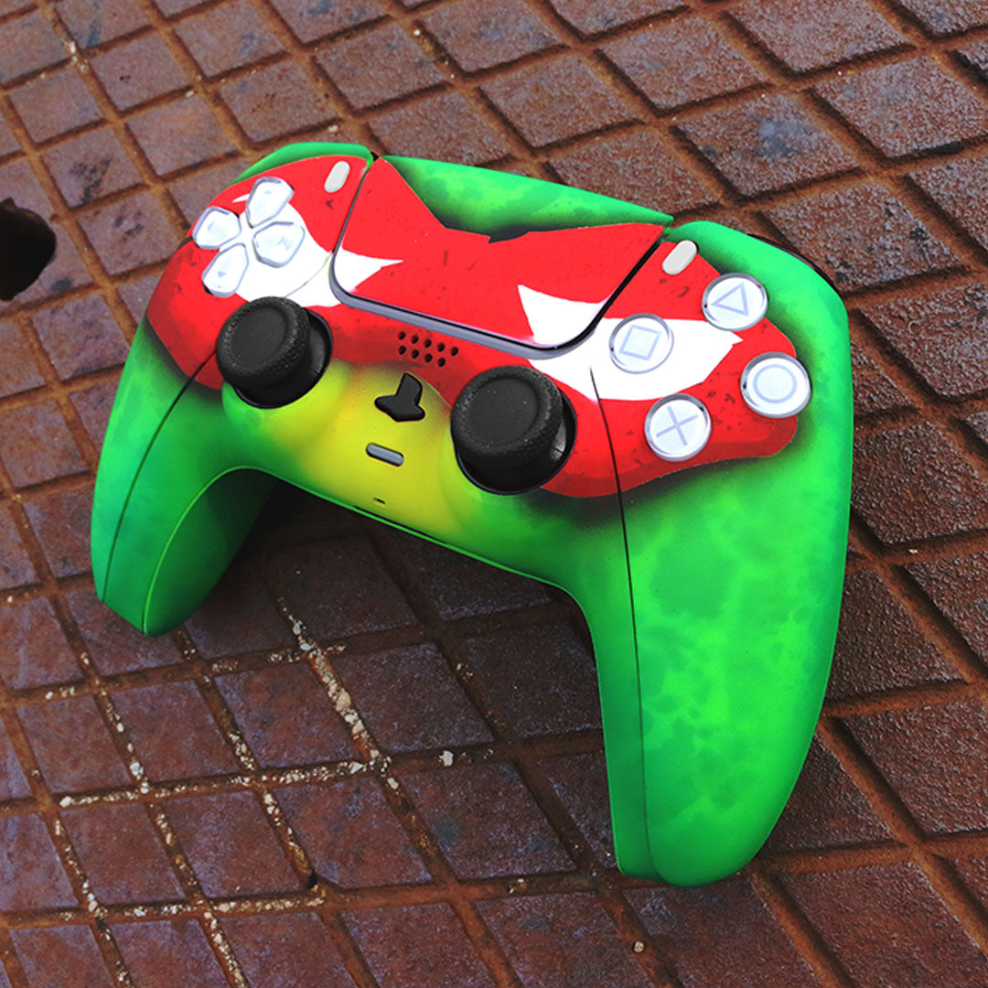 Custom Airbrush Controller Sony Playstation 5 PS5 - Super Hero TMNT Donatello Mikey Raph Leo Turtle Teenage Mutant Ninja