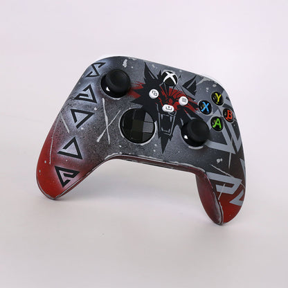 Custom Controller Microsoft Xbox Series X - Xbox One S - Wolf Witcher Folklore Fantasy Runes Elements Game Tv Series Geralt Dark Horror